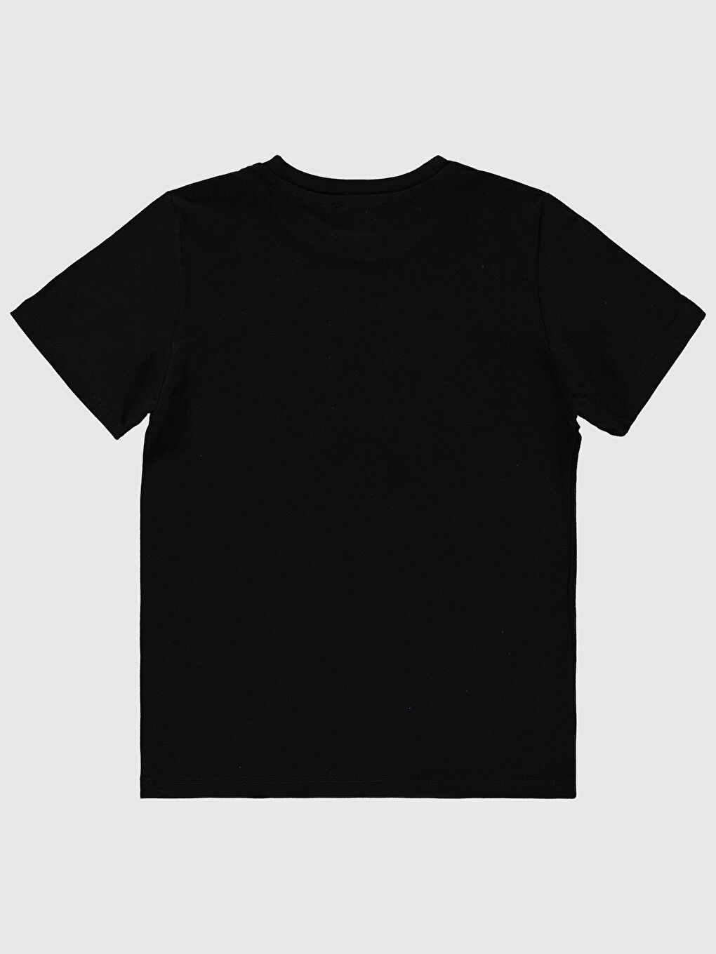 Boys Erkek Çocuk Tişört 6-9 Yaş Siyah-1