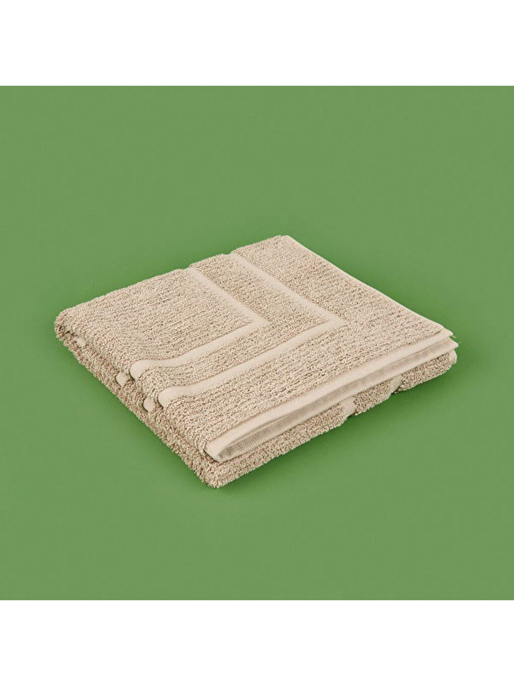 Evidea Soft Premium Ayak Havlusu - Bej - 50x70 cm - 2