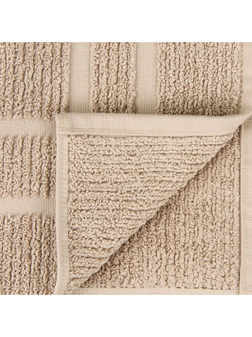 Evidea Soft Premium Ayak Havlusu - Bej - 50x70 cm - 3