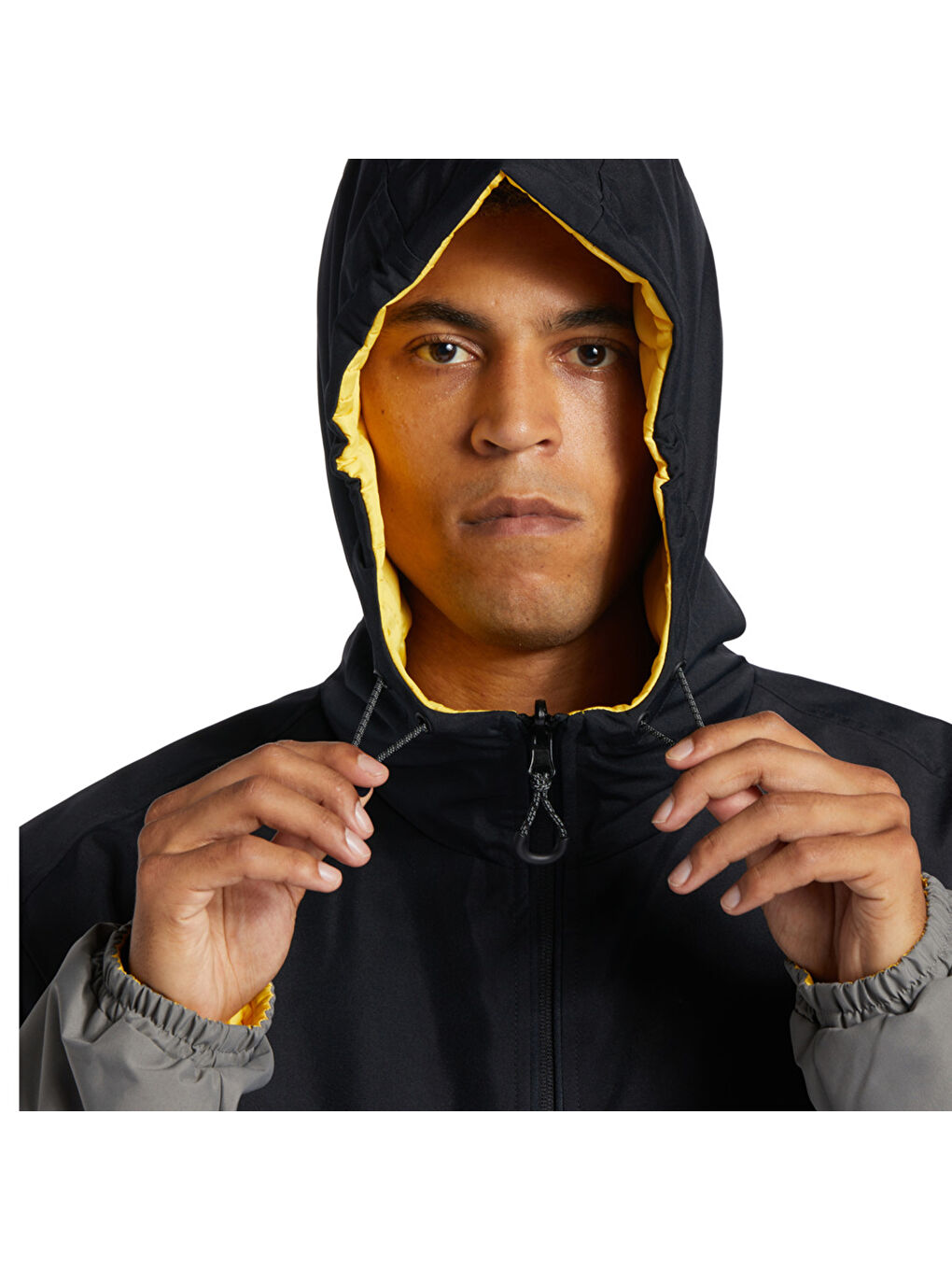 Siyah NEXUS REVERSIBLE ANORAK Erkek Kayak Montu-7