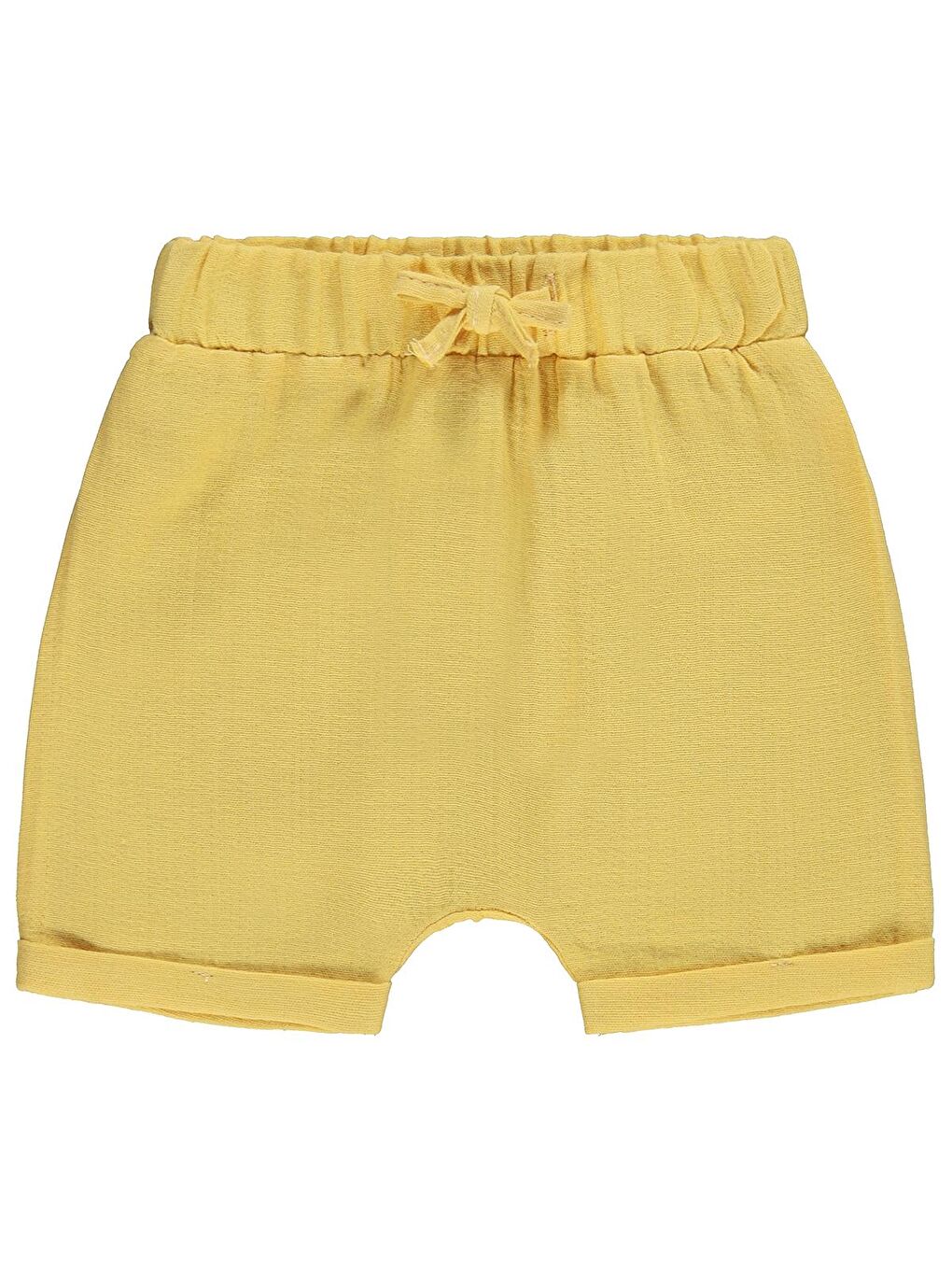 Kahverengi Baby Müslin 6-18 Ay Şort - Hardal