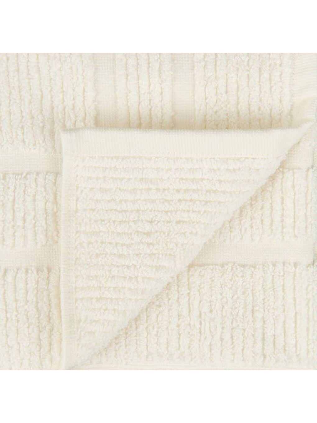 Soft Premium Ayak Havlusu - Beyaz - 50x70 cm-2