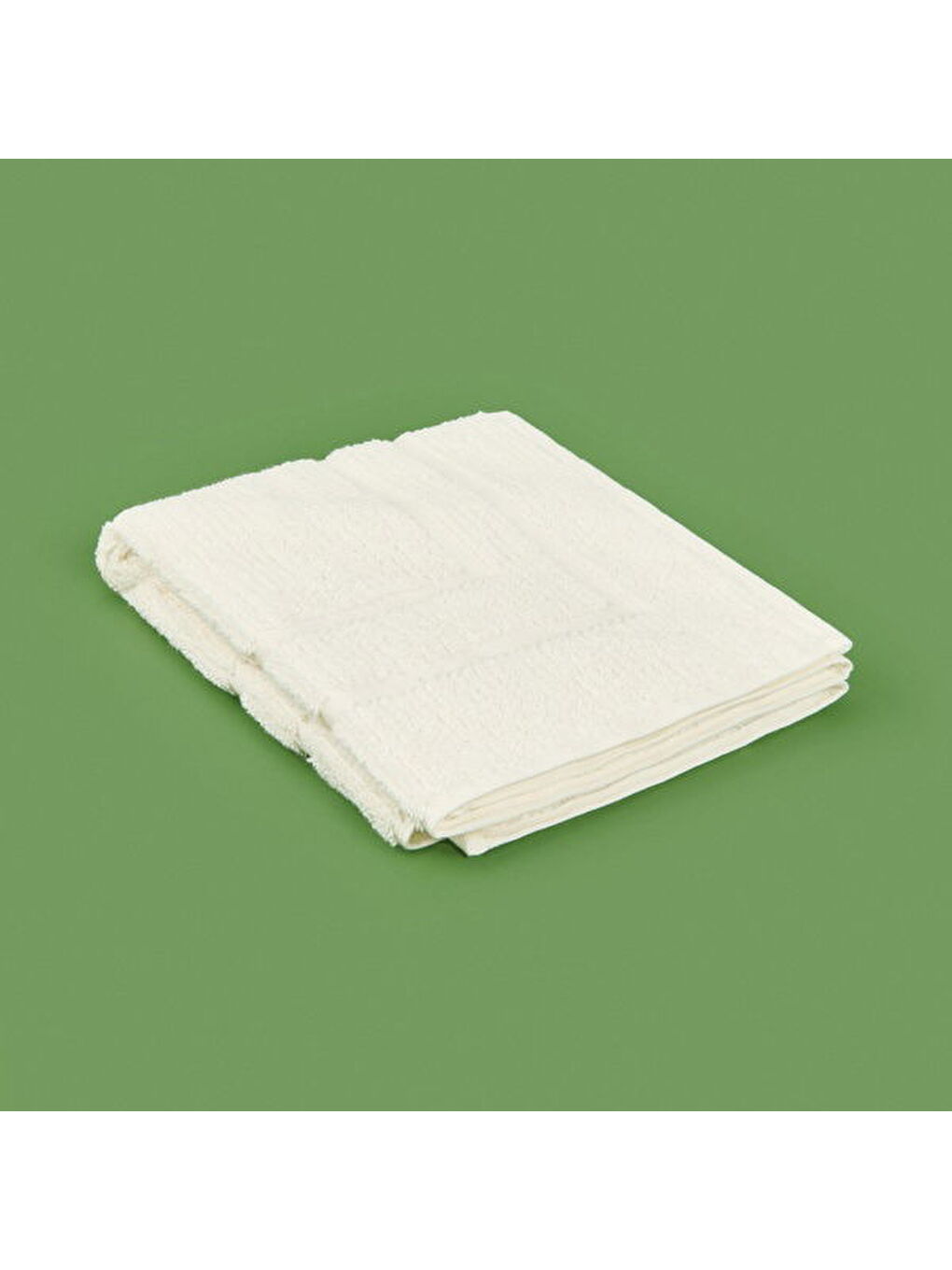 Soft Premium Ayak Havlusu - Beyaz - 50x70 cm-3