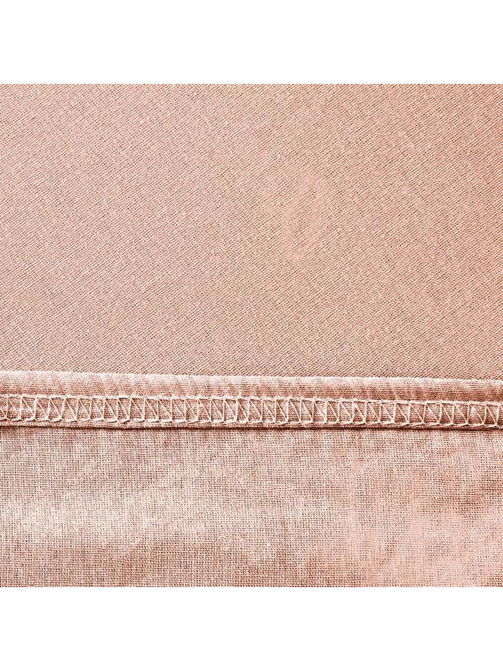 Soft Çift Kişilik Lastikli Çarşaf - Toz Pembe - 160x200 cm-3
