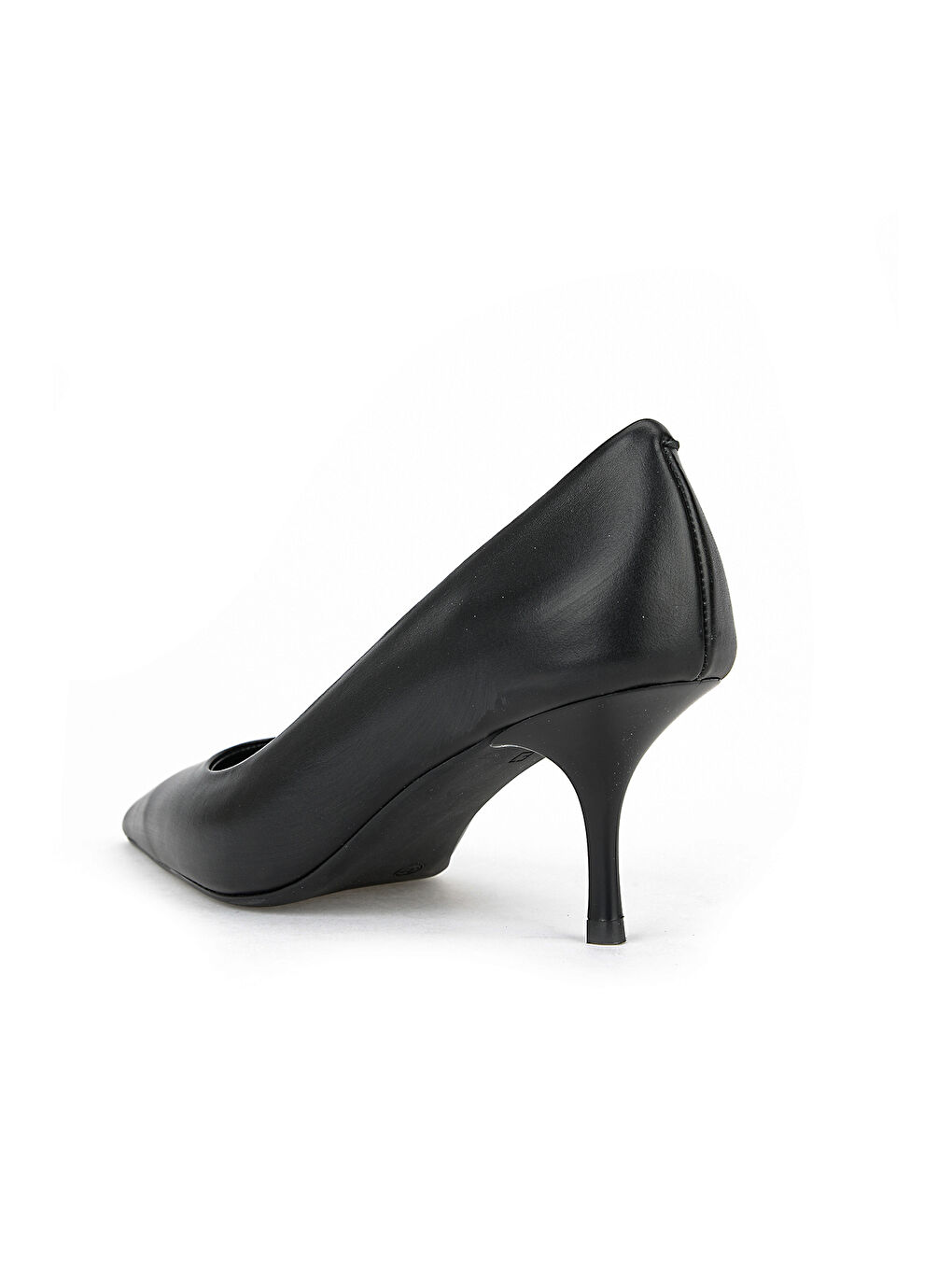 Kadın Hakiki Deri Topuklu Ayakkabı 1611059Z1312 Siyah-2