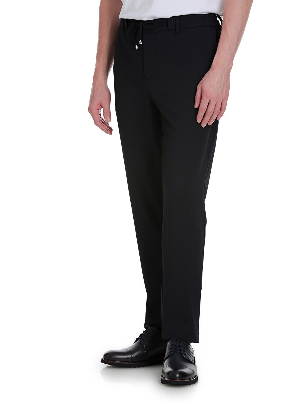 Lacivert Dinamik Fit Yandan Cepli Jogger Pantolon-2