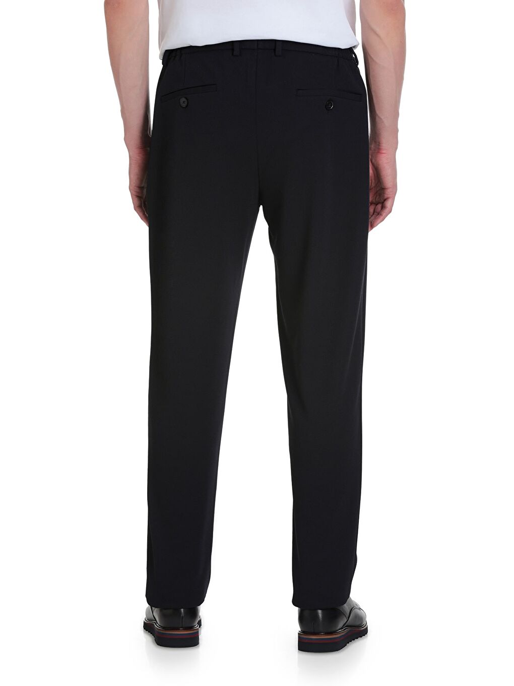 Lacivert Dinamik Fit Yandan Cepli Jogger Pantolon-4