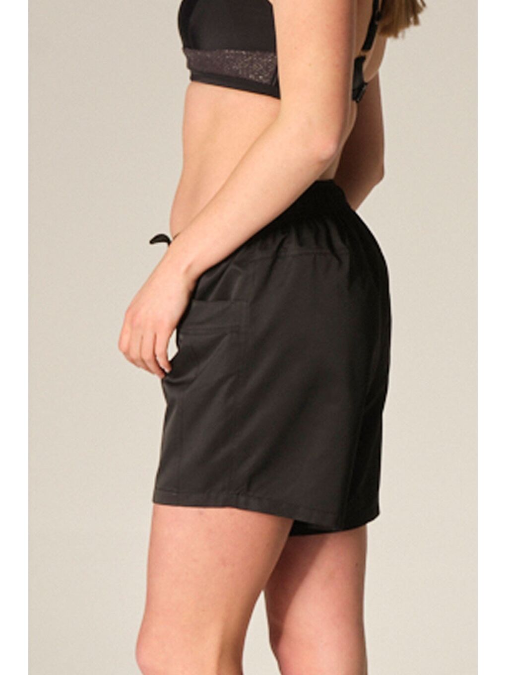 Bn-12 Kadın Deniz Şort Siyah-1
