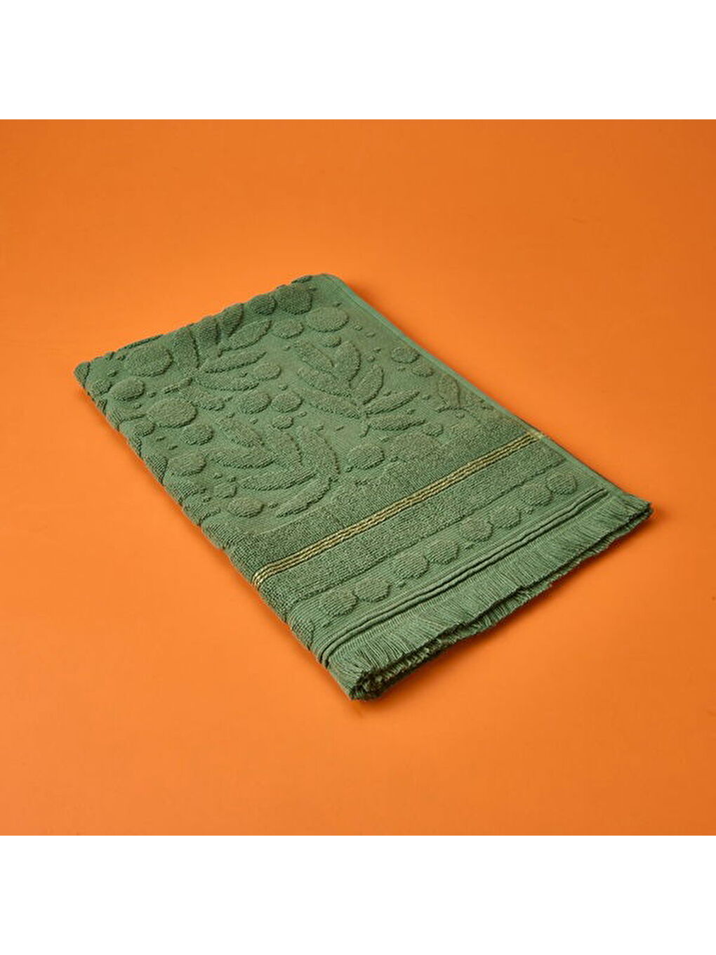 Evidea Soft Zeleno Ayak Havlusu - Yeşil - 50x70 cm - 1