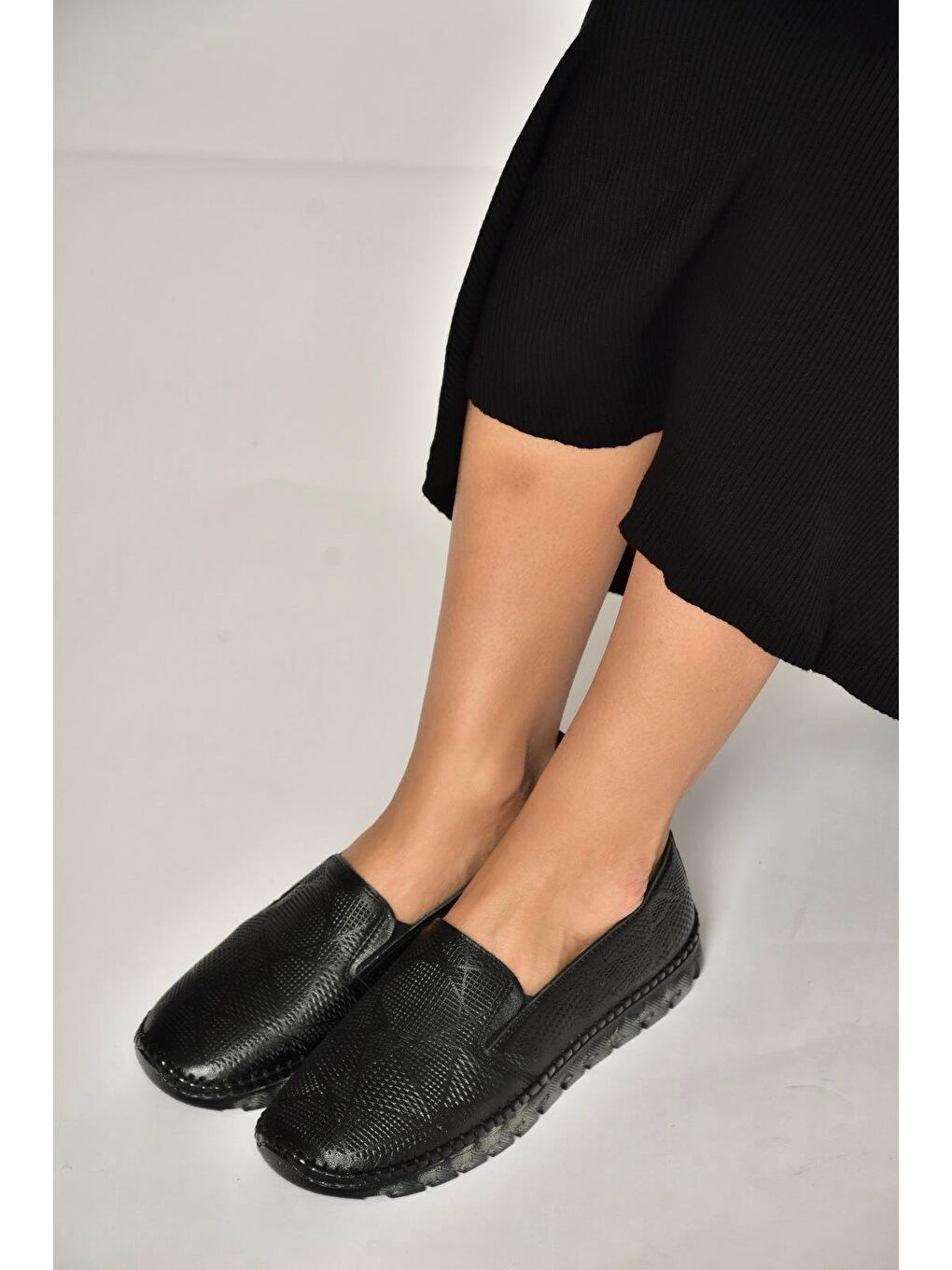 Siyah Kadın Ayakkabı Y555117003-1