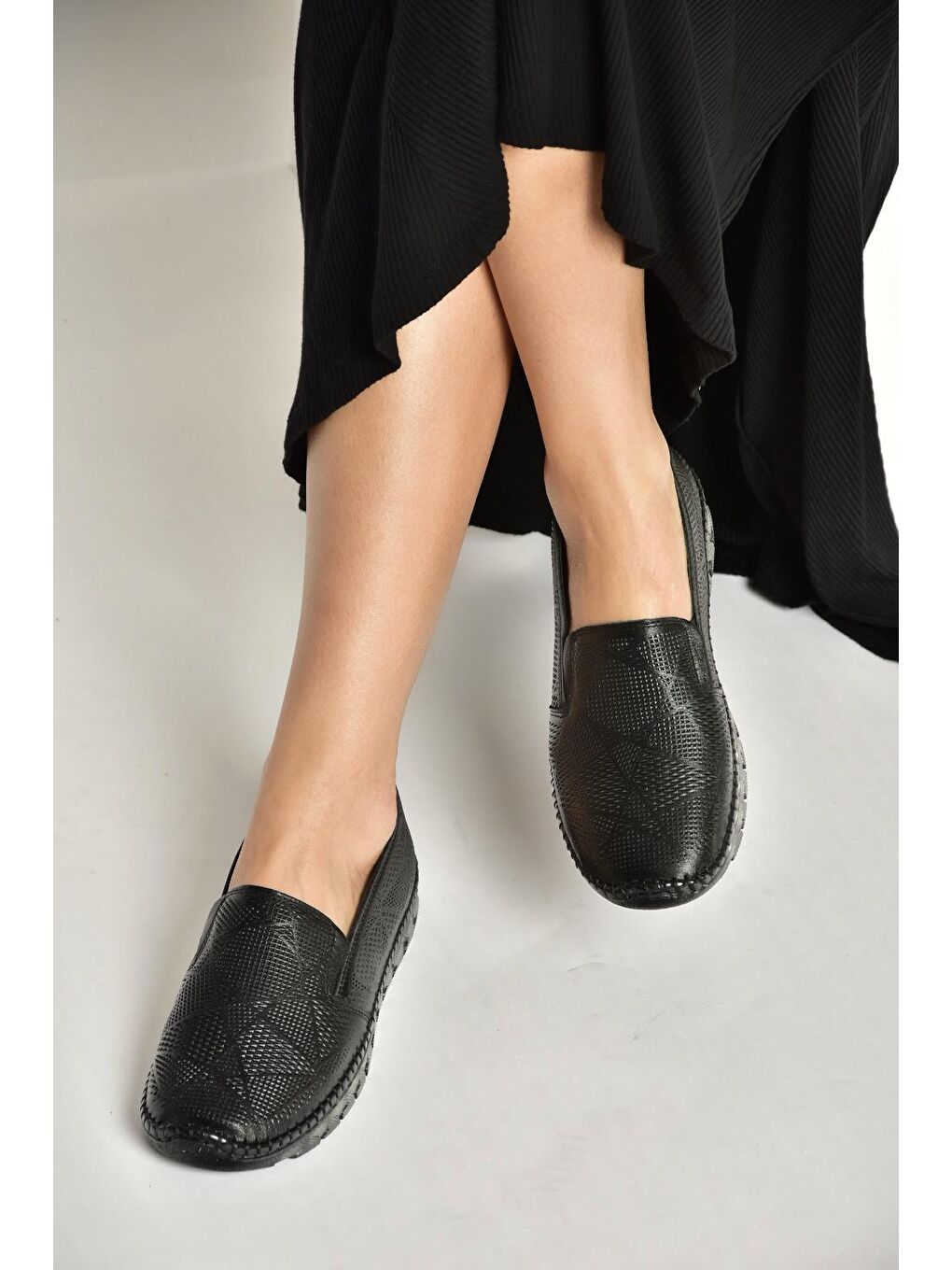 Siyah Kadın Ayakkabı Y555117003-2