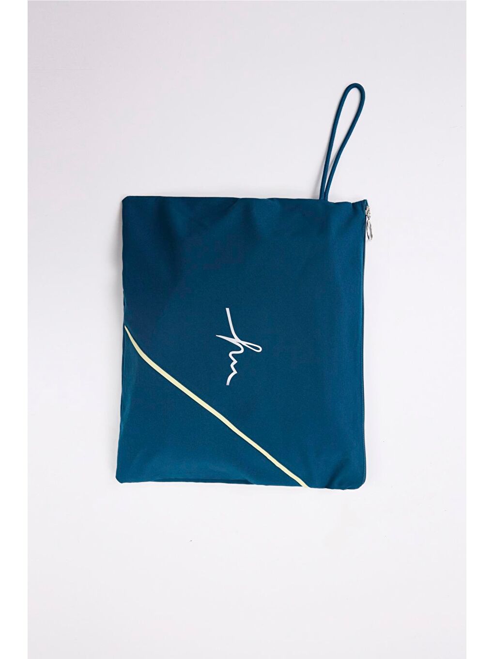 Fermuarlı Yeşil Esnek Dokuma 5 Parça Yarı Kapalı Mayo Takımı 5012-5