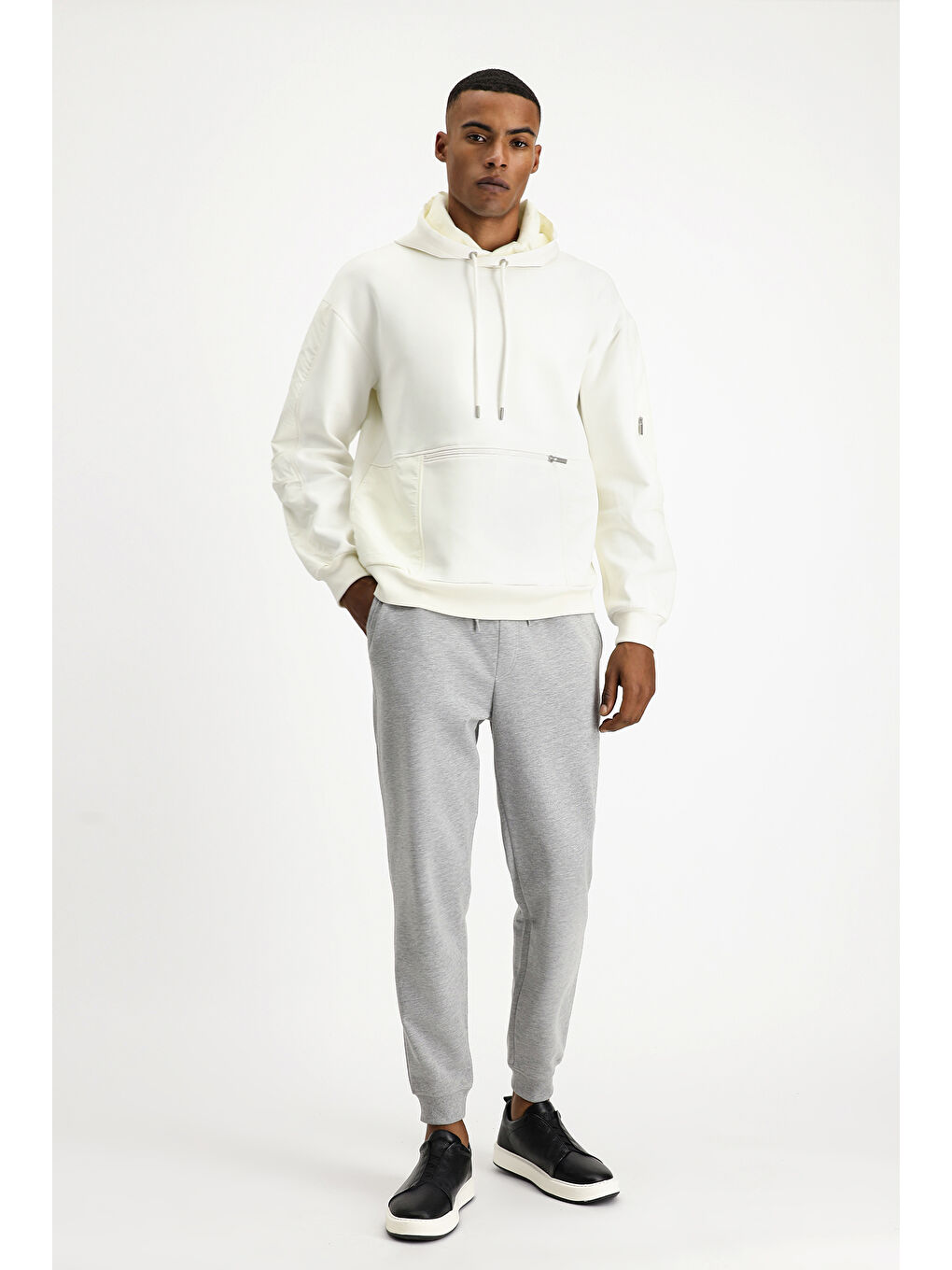 Gri Pamuk  / Jogger Eşofman Altı-1