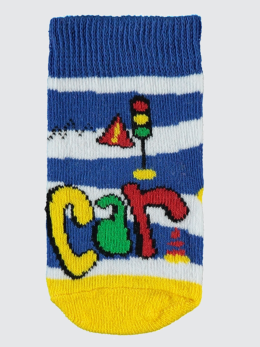 Civil Baby Erkek Bebek 3'lü Çorap Set 6-18 Ay Mavi - 4