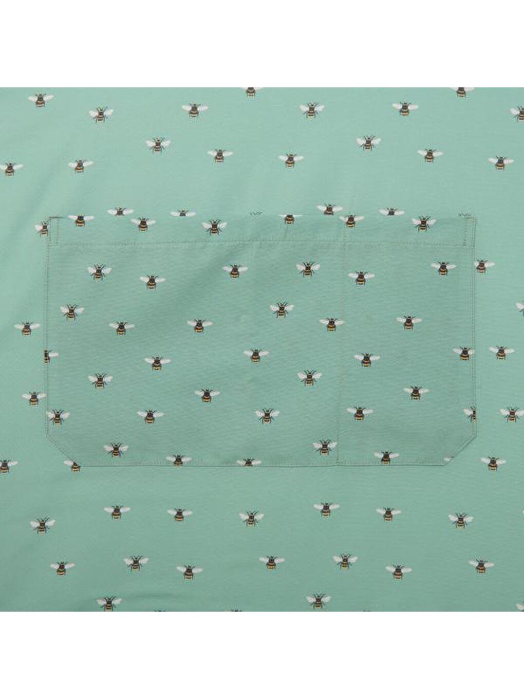 Karışık Soft Arı Desenli Mutfak Önlüğü - Renkli - 80x73 cm-2