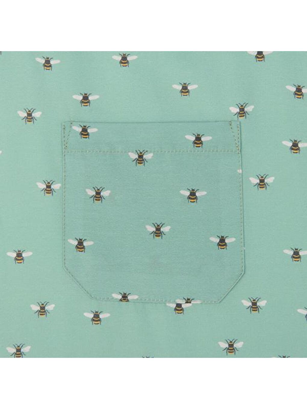 Karışık Soft Arı Desenli Mutfak Önlüğü - Renkli - 80x73 cm-3