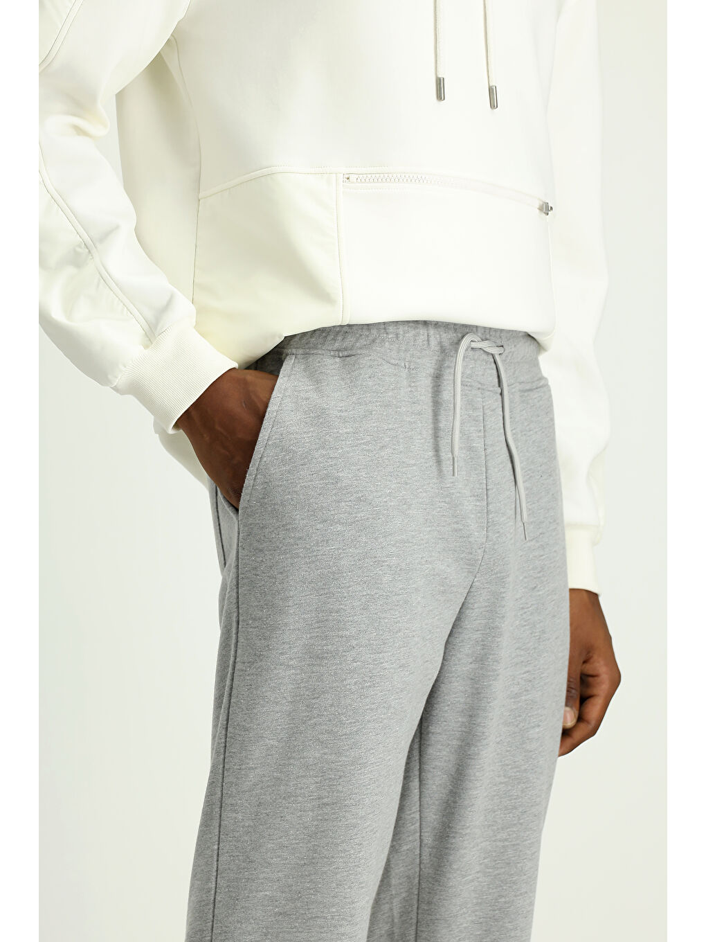 Gri Pamuk  / Jogger Eşofman Altı-2