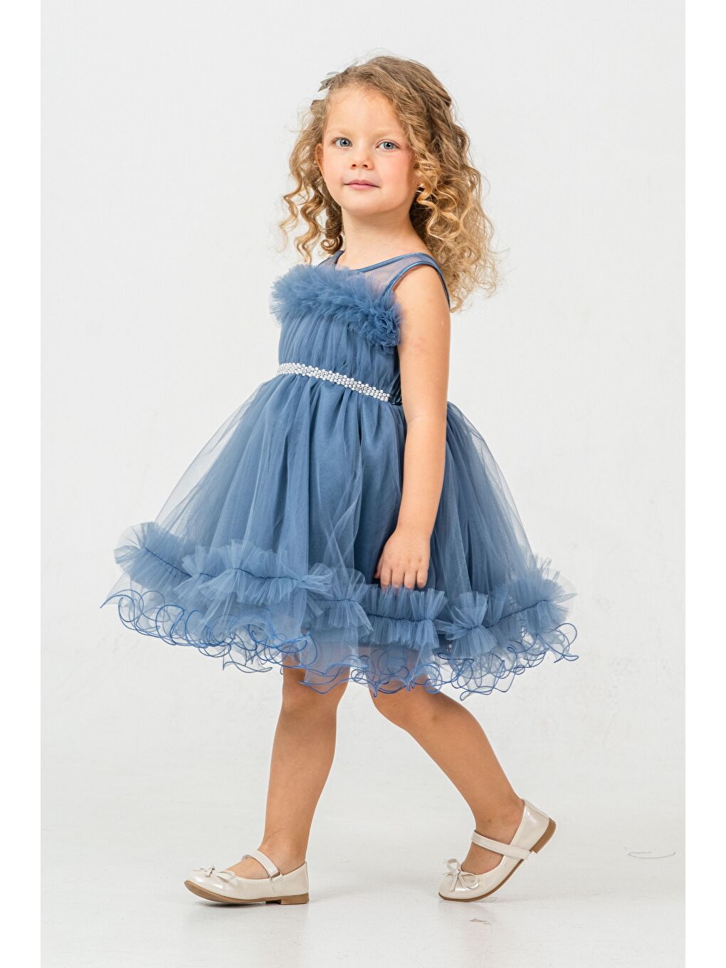 İndigo Aizona Kız Çocuk Abiye M00782-1