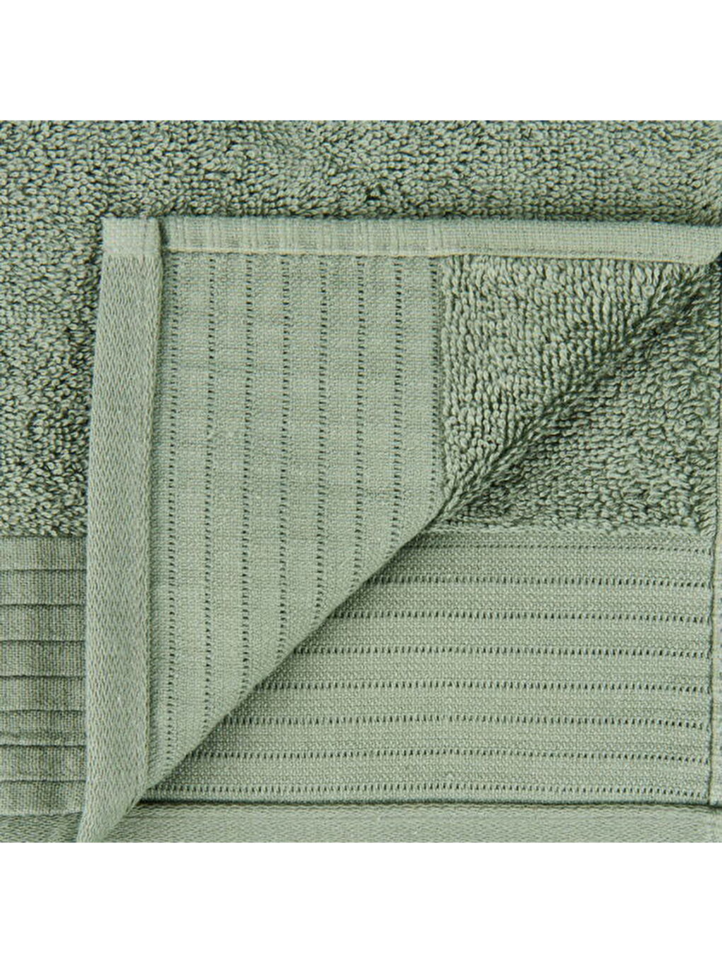 Soft Premium Yüz Havlusu - Haki - 50x90 cm-1