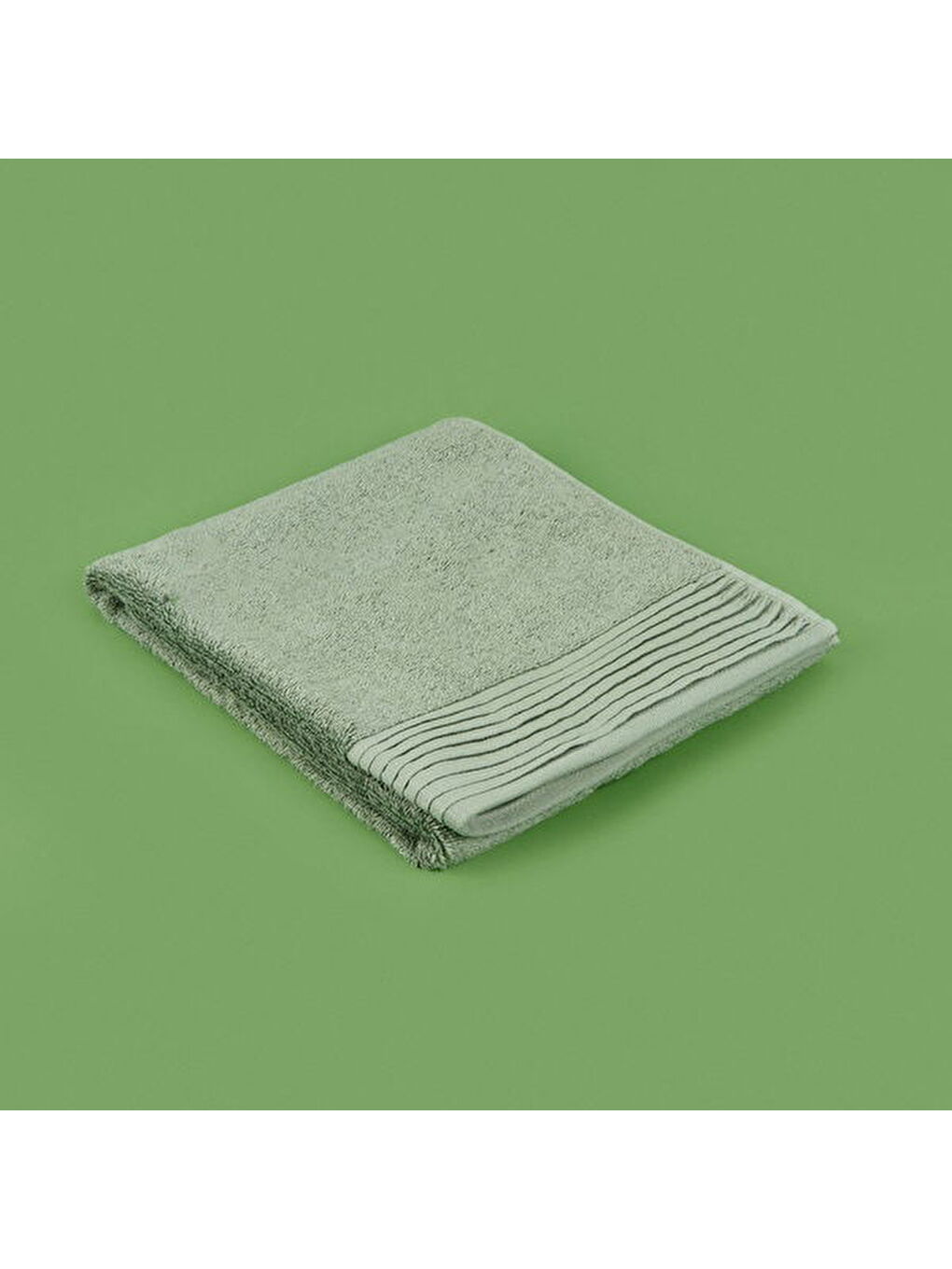 Soft Premium Yüz Havlusu - Haki - 50x90 cm-2