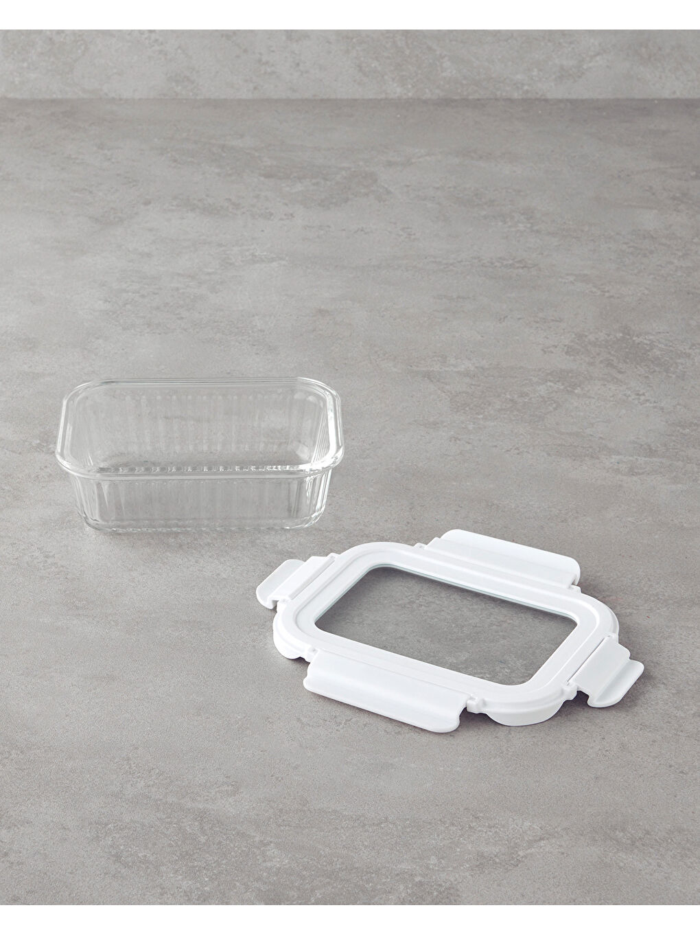 Maris Borosilikat Saklama Kabı 600 ml Beyaz-1