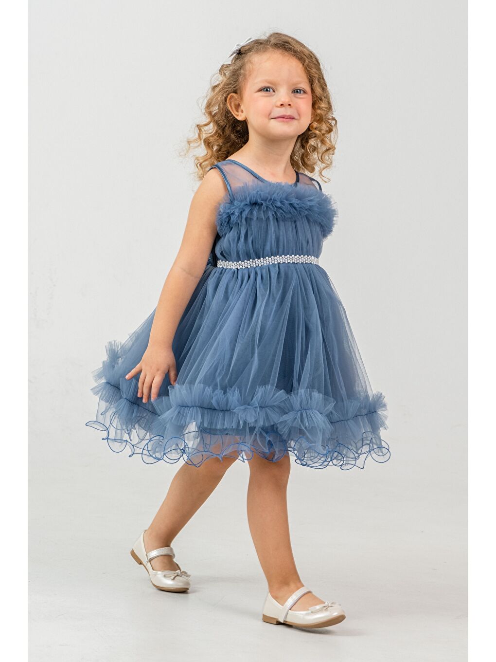 İndigo Aizona Kız Çocuk Abiye M00782-3