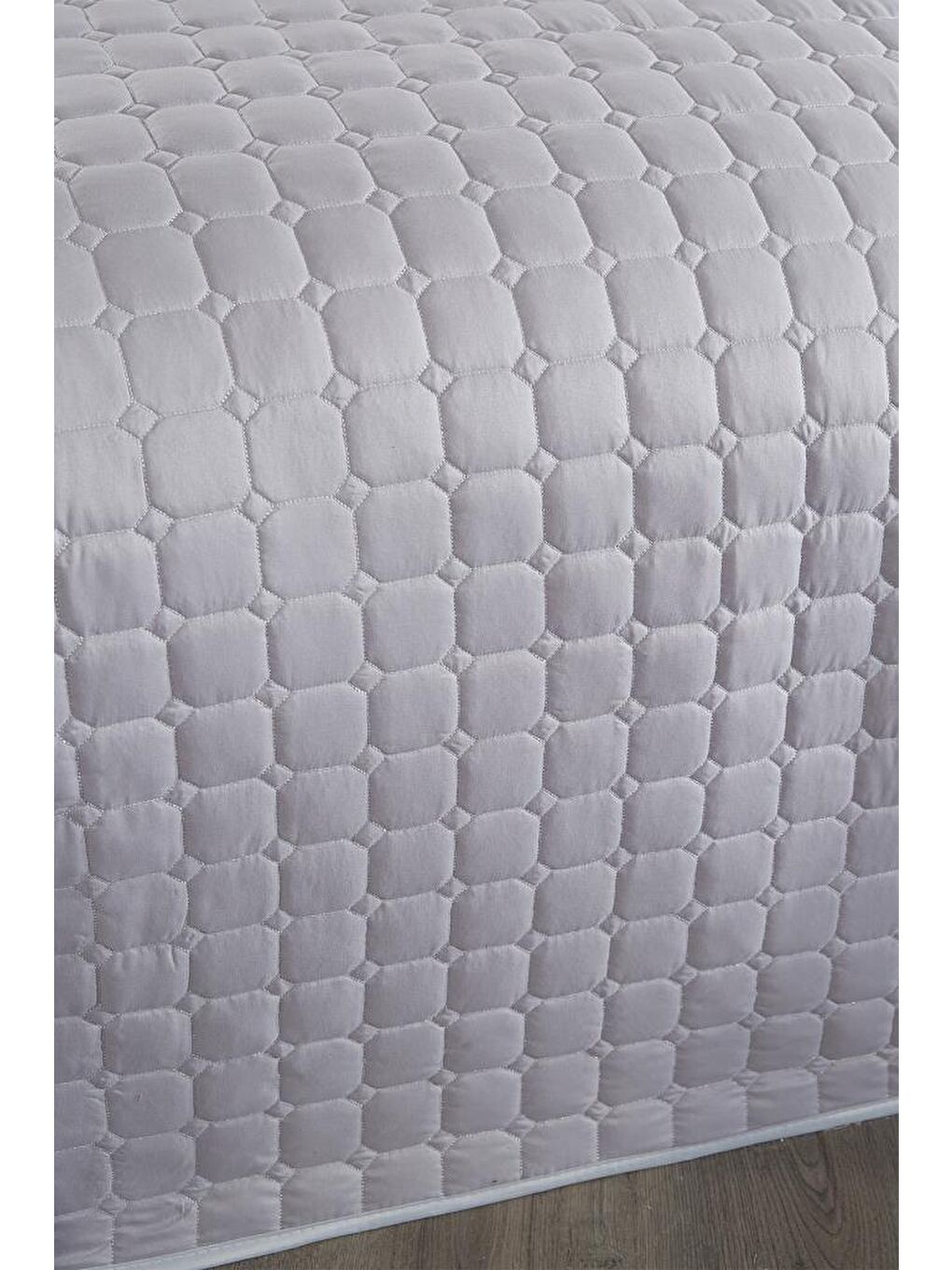 Estiva Tek Kişilik Yatak Örtüsü Gri-2