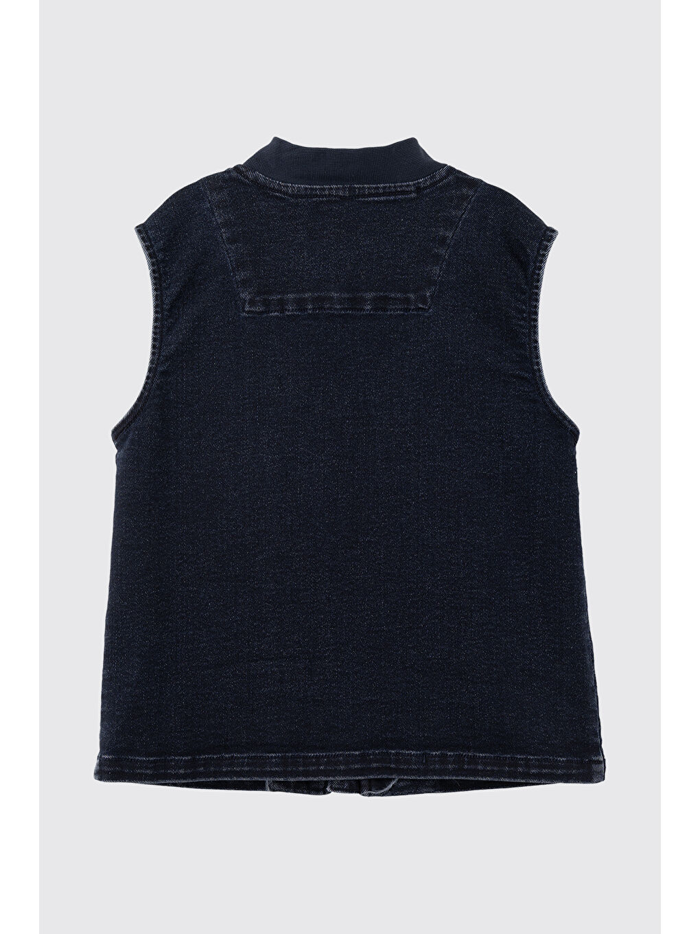 Erkek Bebek Lacivert Jean Yelek-2