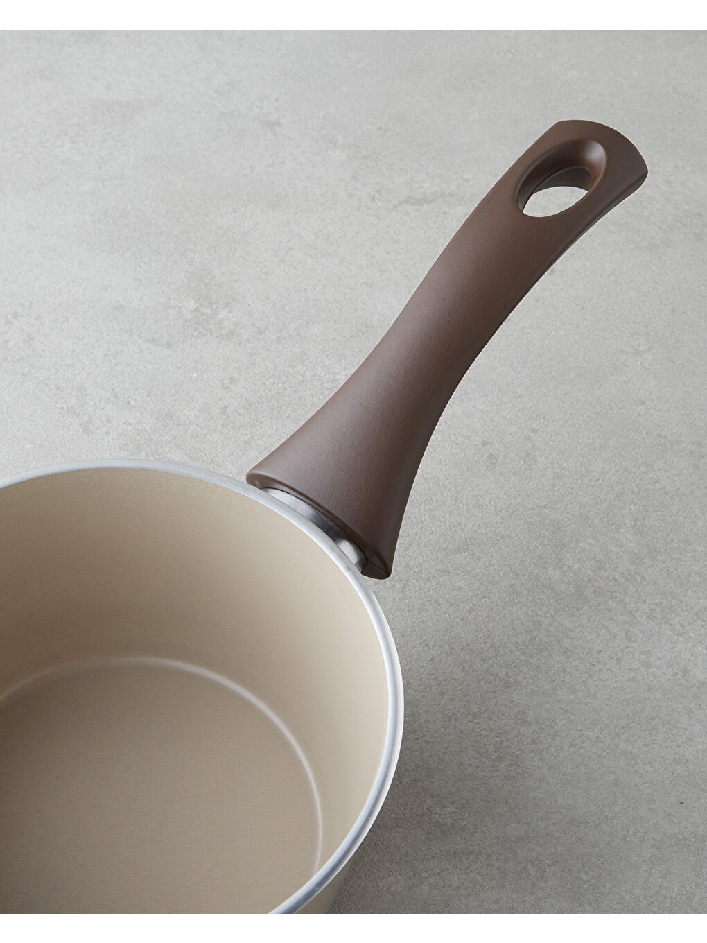 Kahverengi Pretty Premium Sos Tenceresı 14 cm Mocha-1