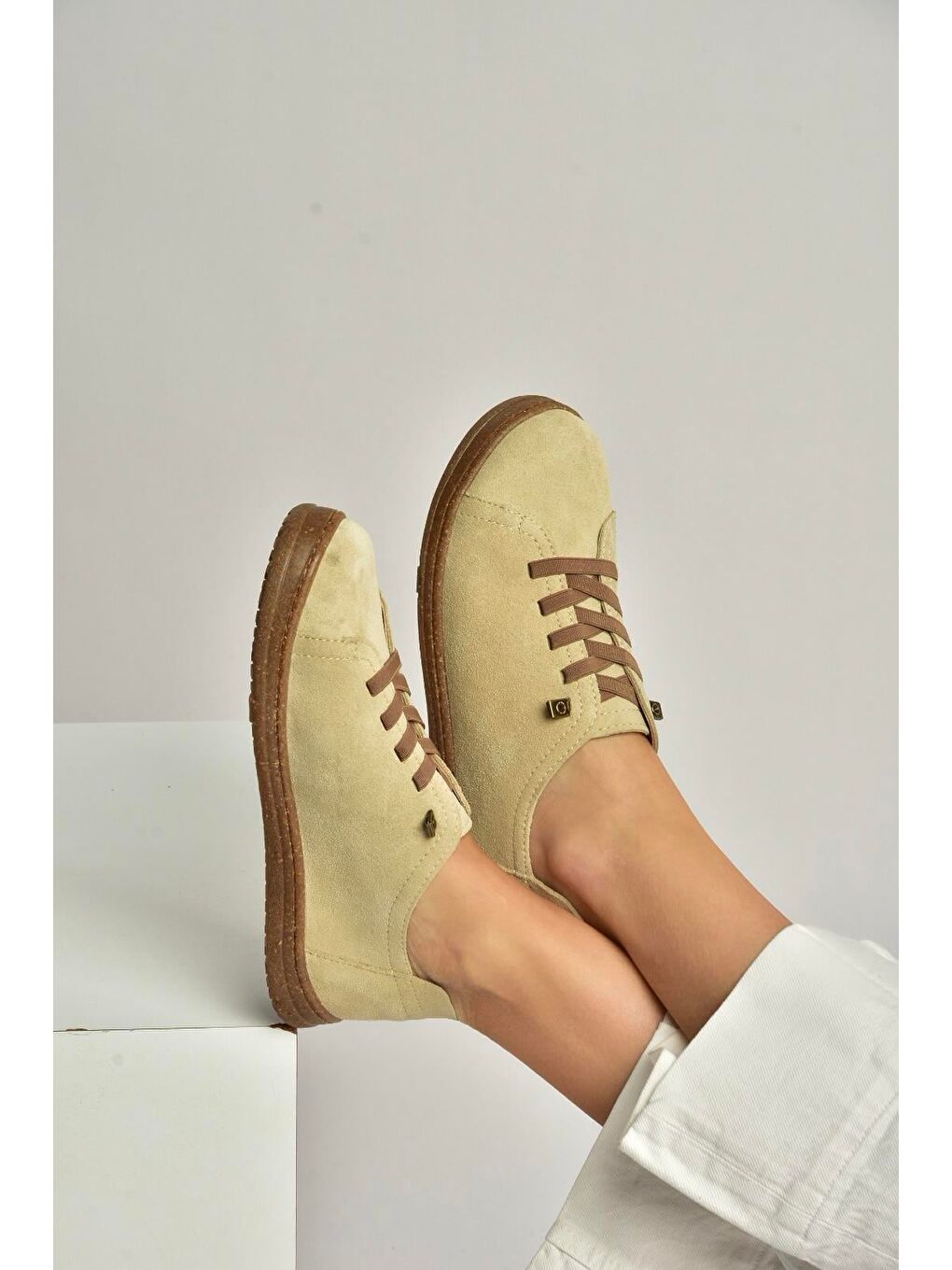 Bej Kadın Sneakers Y999364002-2