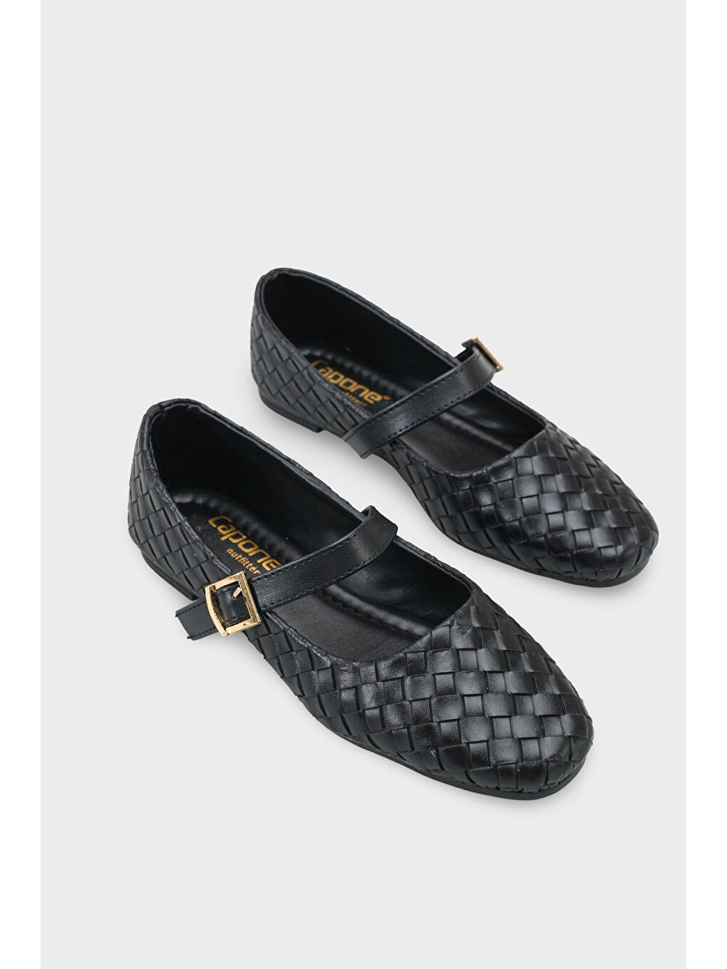 Siyah Lynette Bantlı Kadın Babet-2