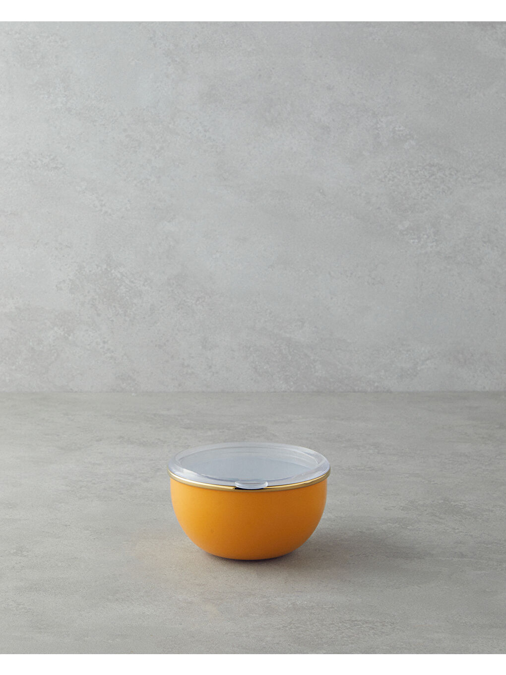 Summer Line Emaye 2'li Saklama Kabı 0,75 x 1,20 L Beyaz - Sarı-2