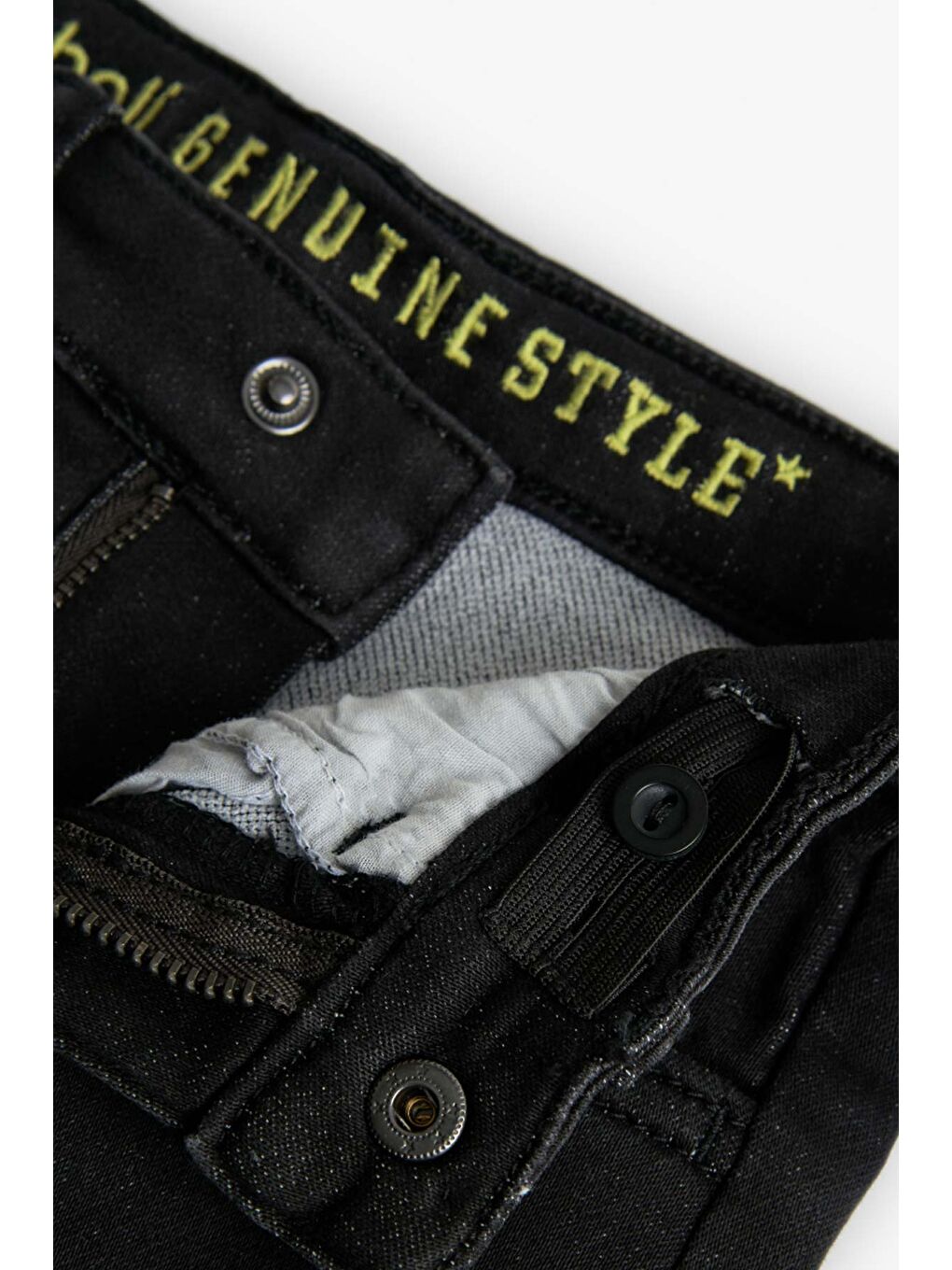 Siyah Erkek Çocuk Pantolon-2