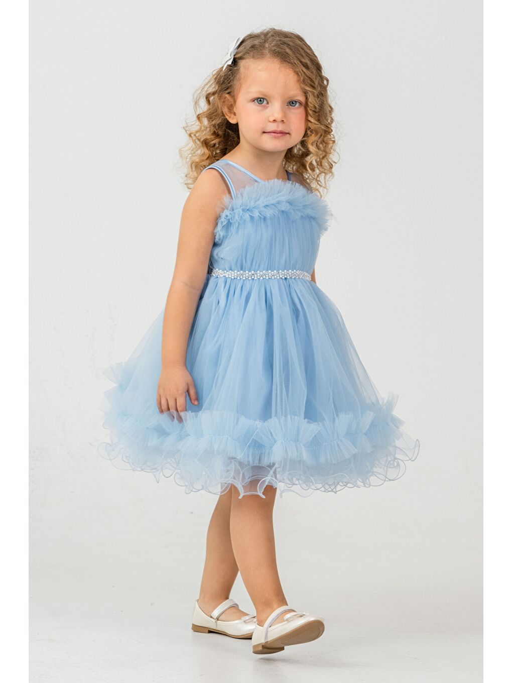 Mavi Aizona Kız Çocuk Abiye M00782-2