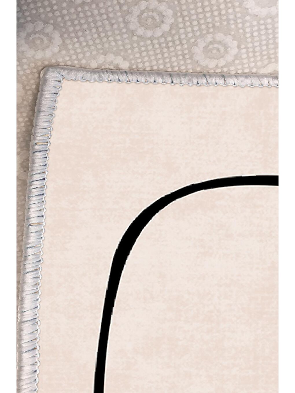 Mor Dekoratif Özel Tasarım Modern Halısı 80x150 cm-2