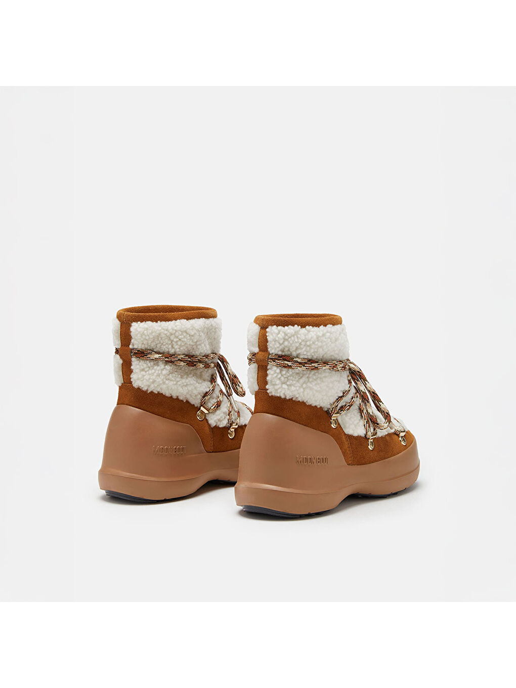 Kahverengi Kadın Bot (Kar) 80D2480020-MA03 LUNA Boot Shearling Whisky/Off White-1