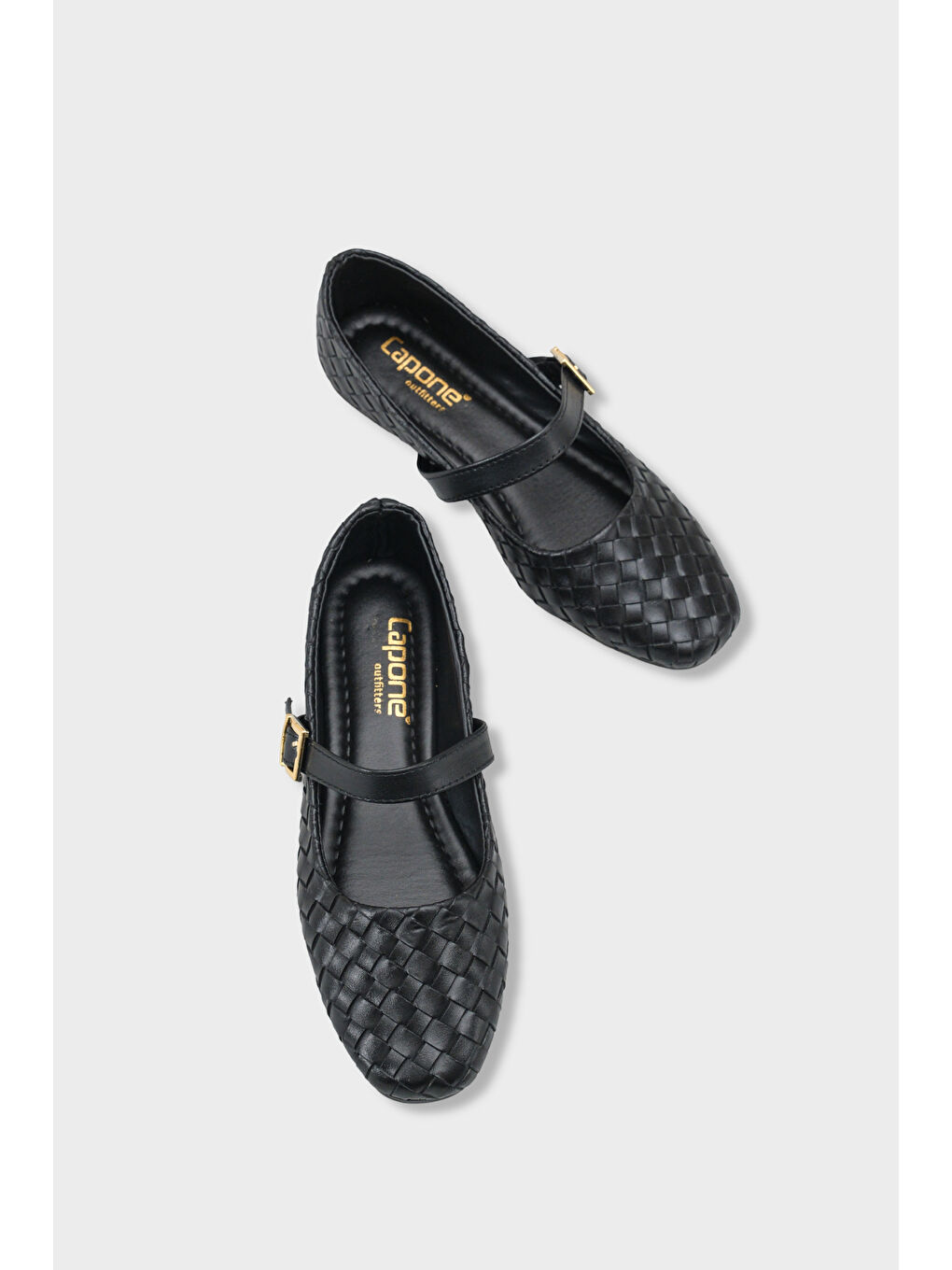 Siyah Lynette Bantlı Kadın Babet-6