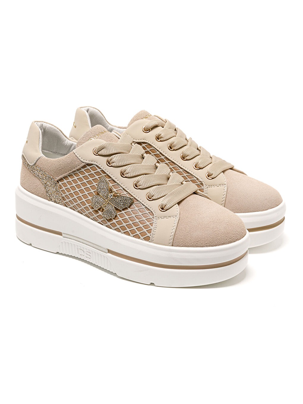 Bej Kadın Sneaker ( Günlük) 185552DM TOMAIA 5552DM Beige-2