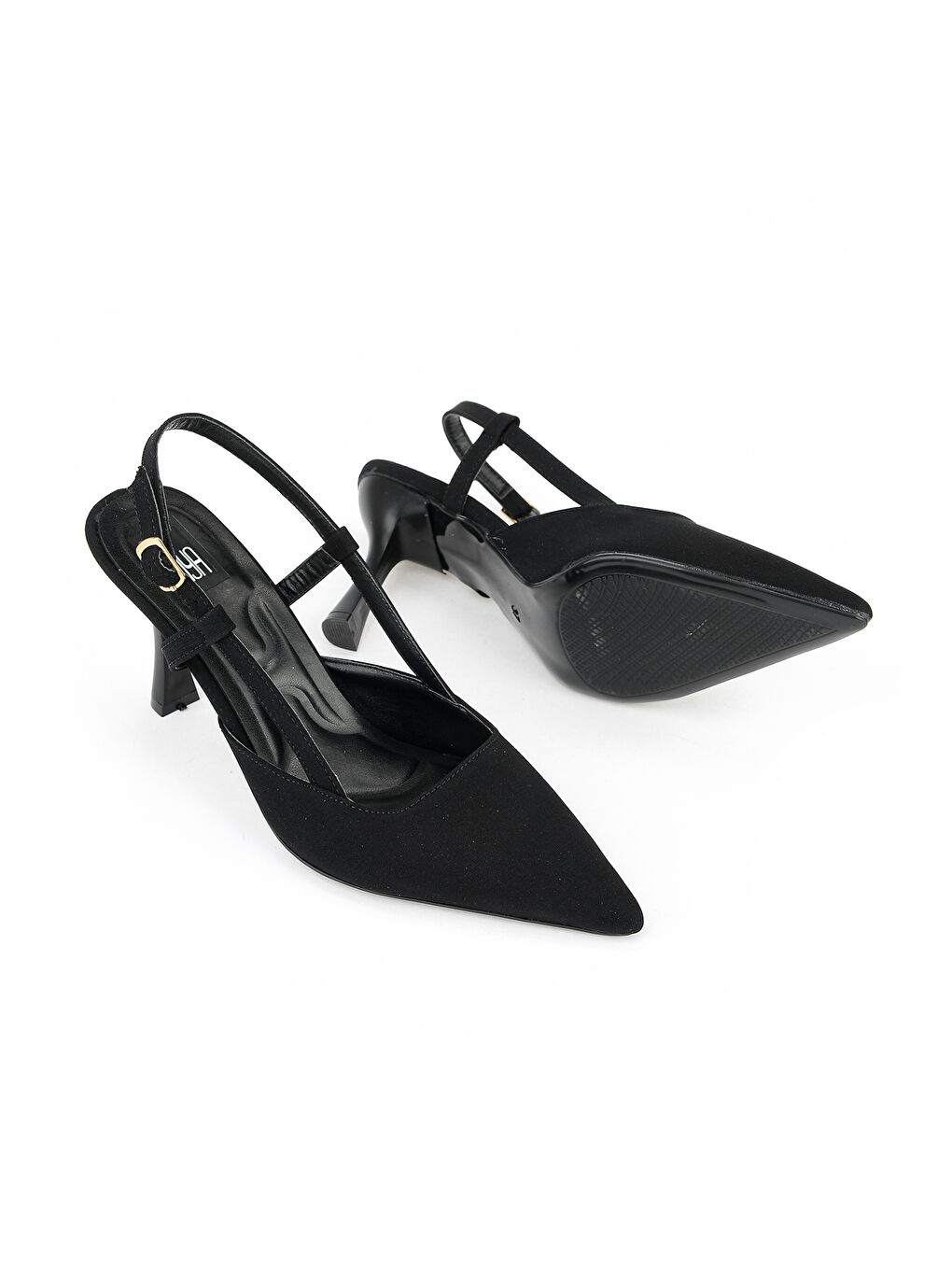 Kadın Topuklu Ayakkabı 1611060Z3600 Siyah-3