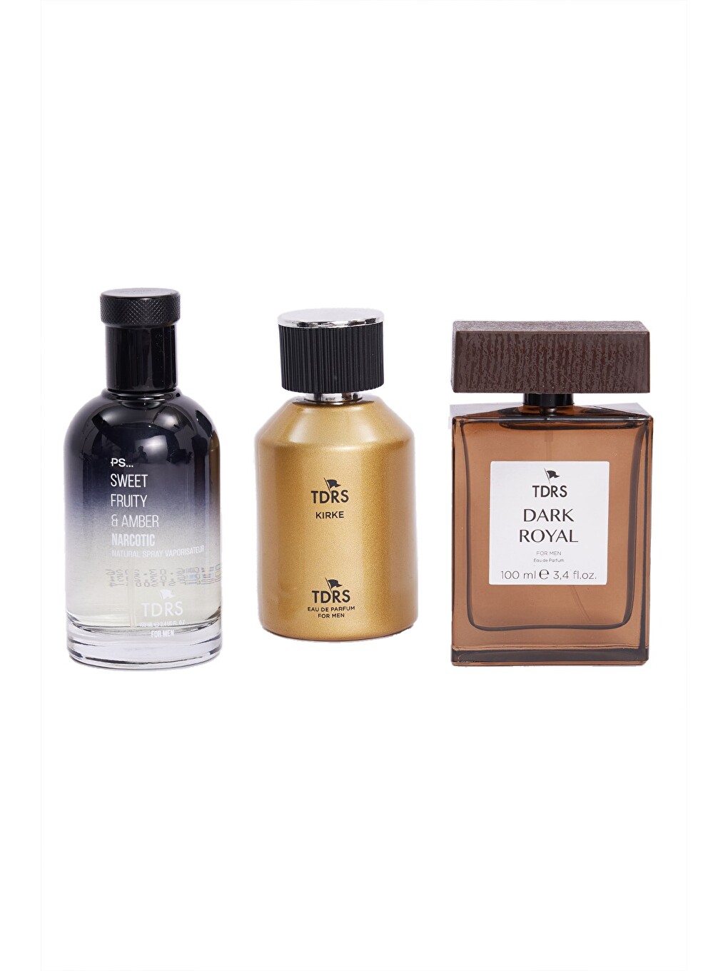 Özel Hediye Kutulu 3'lü Limon-bergamot Çarkıfelek 100 Ml Uzun Süre Kalıcı Parfüm Seti-1