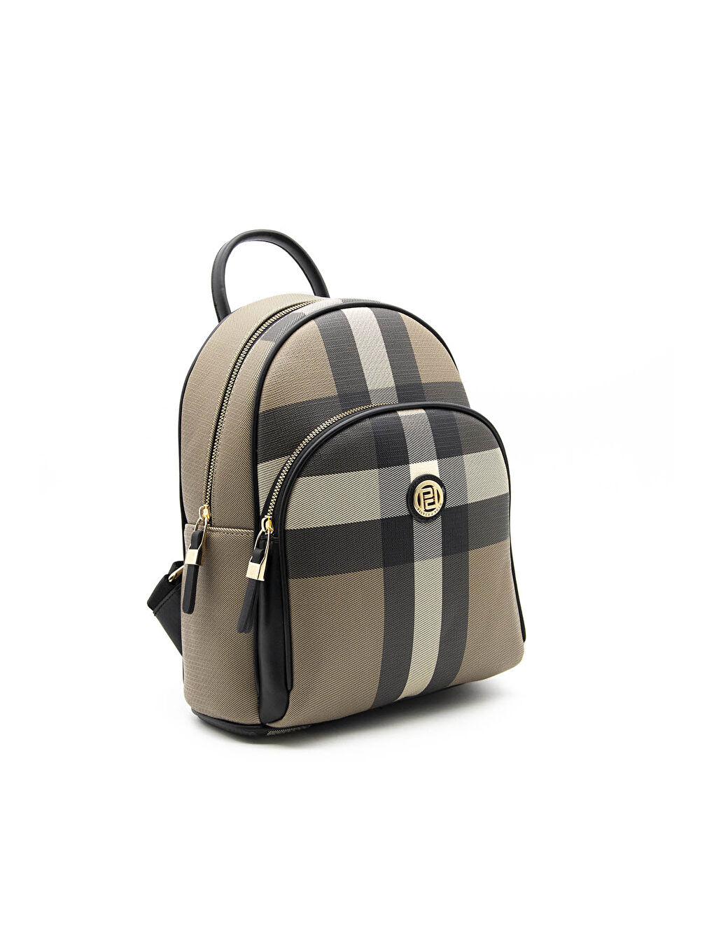 Kahverengi Kadın 1062-39354 SIRT ÇANTASI M80 KAHVE-MAT SİYAH-1