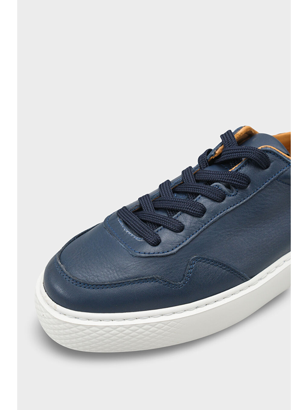 Lacivert Rutter Hakiki Deri Erkek Günlük Spor Ayakkabı Sneaker-2