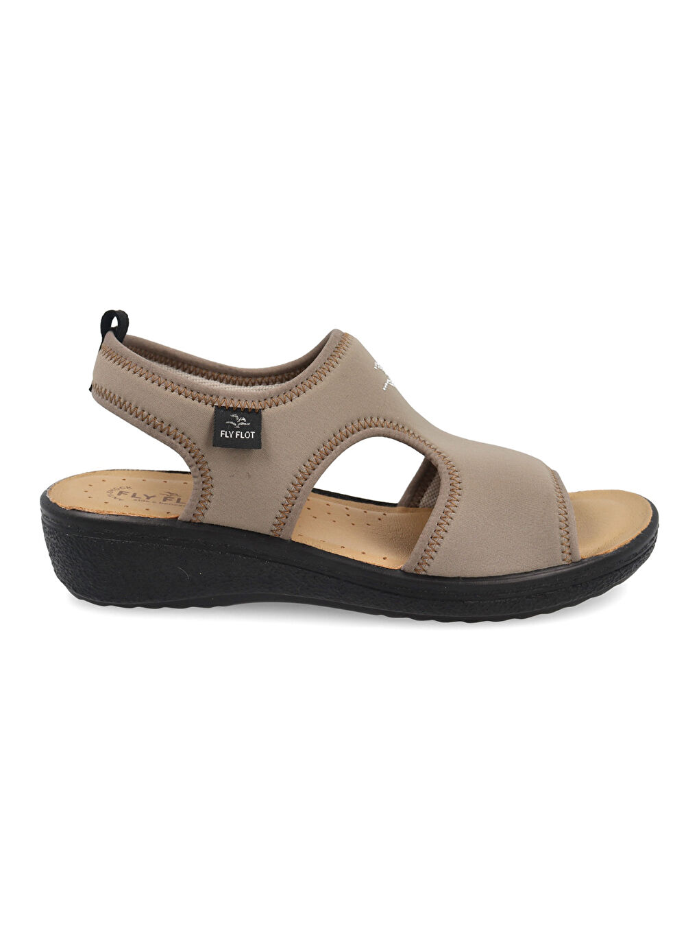 Kahverengi Kadın Sandalet 55 E71 LB Sandal 2004-Taupe-1