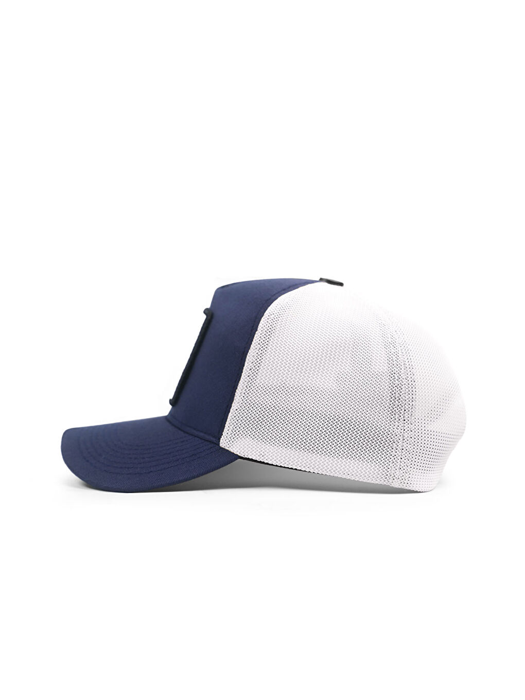 Bengal Kaplan Logolu Cordura Lacivert-Beyaz Trucker Şapka-2