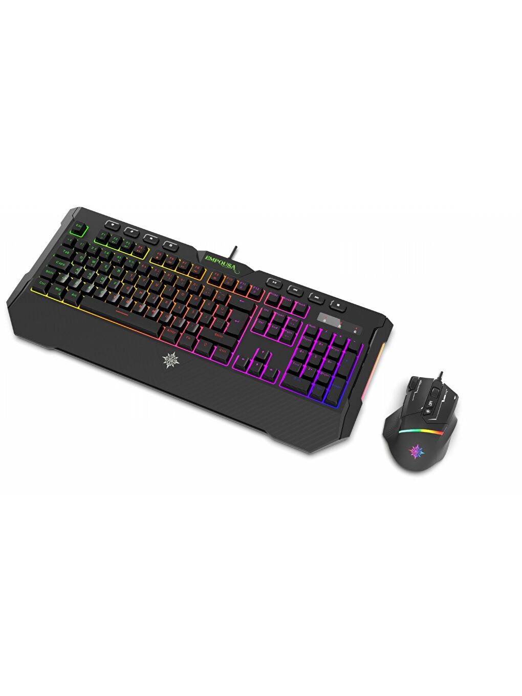 IKG-315G Empousa Special Dizayn Kablolu Gaming Oyuncu Klavye Mouse Seti-5