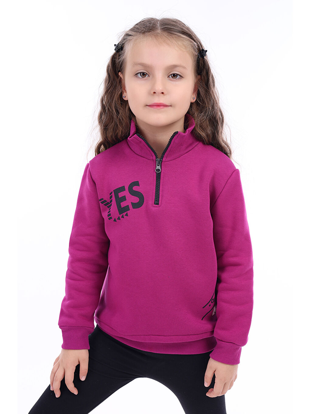 Toontoykids Mürdüm Kız Çocuk Baskılı Sweatshirt