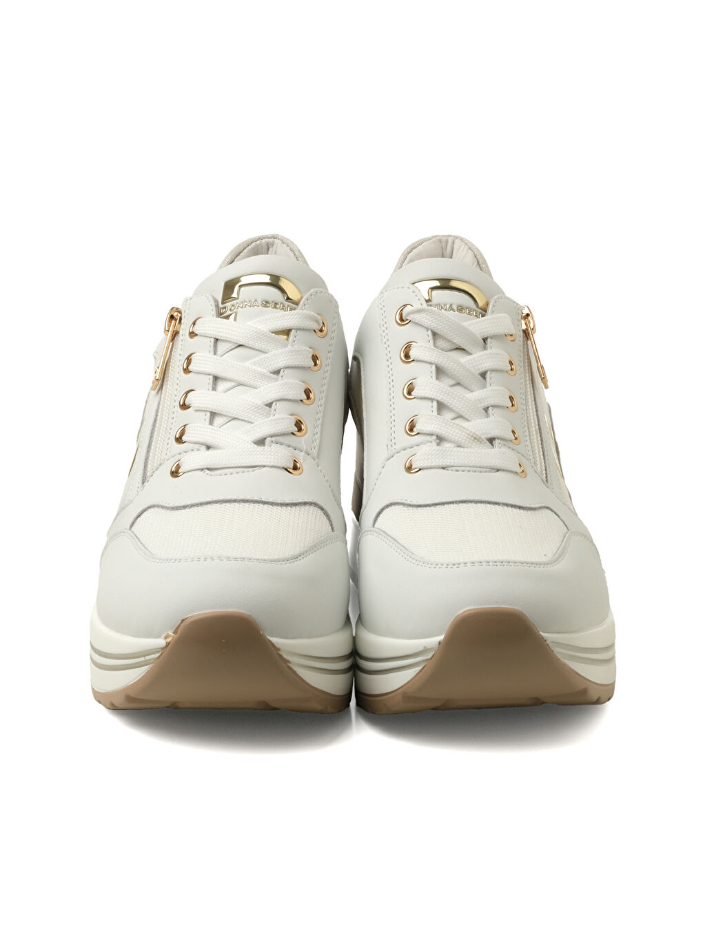 Beyaz Kadın Sneaker ( Günlük) 2L5111DM TOMAIA 5111DM Bianco Platino-1