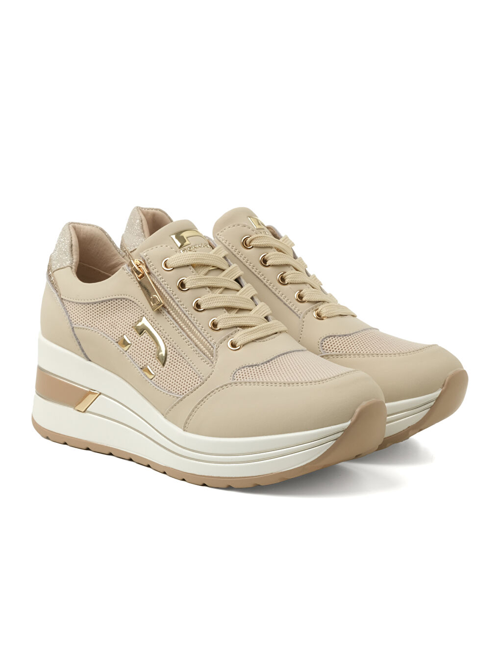 Bej Kadın Sneaker ( Günlük) 2L5111DM VARIANTE 5111DM Beige Platino-2