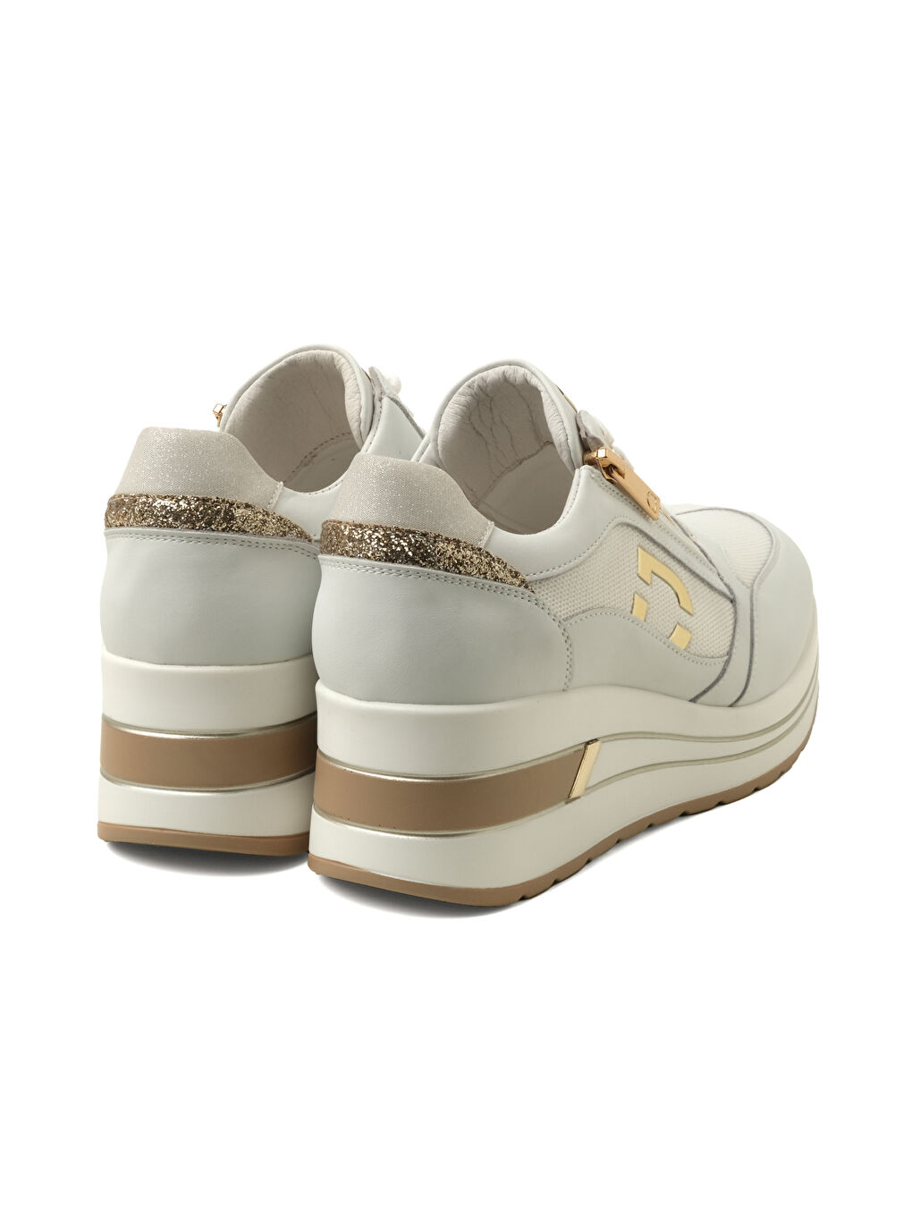 Beyaz Kadın Sneaker ( Günlük) 2L5111DM TOMAIA 5111DM Bianco Platino-3