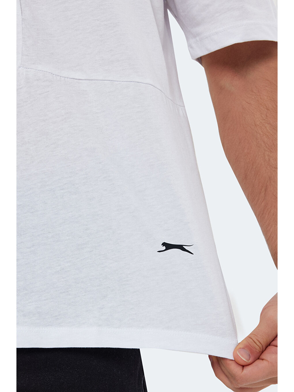 KAURI OVER Erkek %100 Pamuk Tişört Beyaz-5